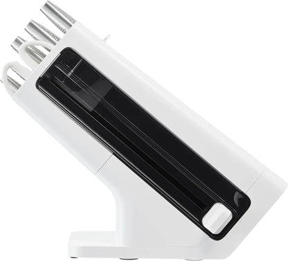 NINJA StaySharp white Knife block with Sharpener