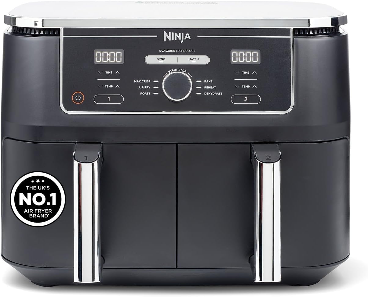 NINJA Foodi MAX Dual Zone 9.5L Air Fryer AF400UK