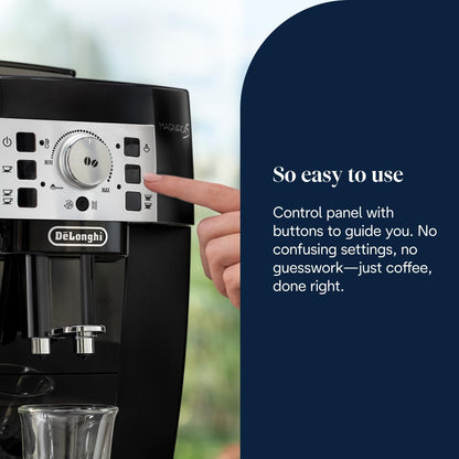 De’Longhi Magnifica S ECAM22.110.B Automatic Bean-to-Cup Coffee Machine – Espresso & Cappuccino Maker