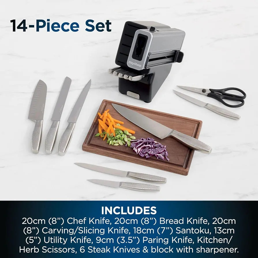 Ninja StaySharp 14-Piece Stainless Steel Knife Set