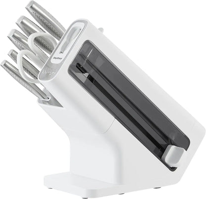 NINJA StaySharp white Knife block with Sharpener