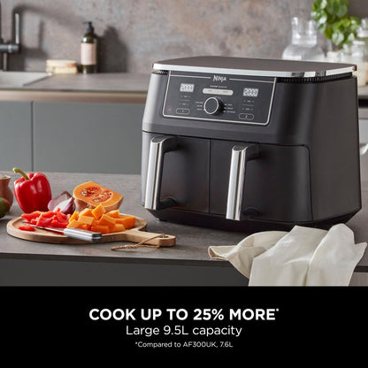 NINJA Foodi MAX Dual Zone 9.5L Air Fryer AF400UK