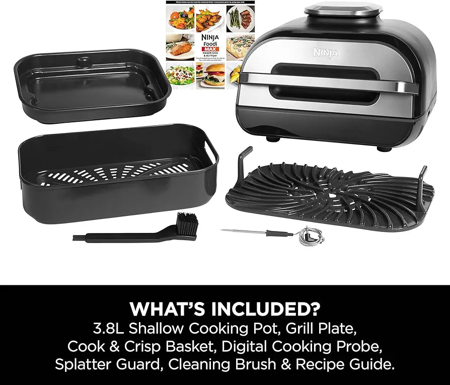 Ninja AG551UK Health Grill, Grey/Silver - Amazon Vine