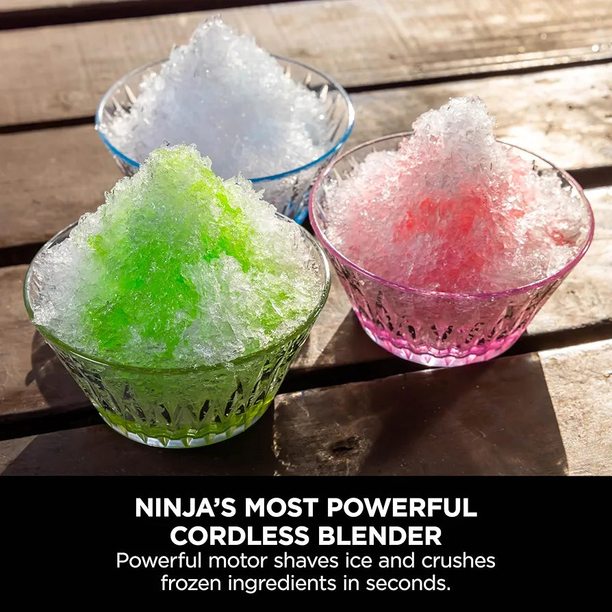 Ninja Blast Max Portable Blender, 570ml, Rechargeable Battery, Blending Cup & Leak-proof Lid, 3x Blend Functions, Makes Smoothies, Protein Shakes, Blends Ice & Frozen Fruit, Lavender BC251EULD