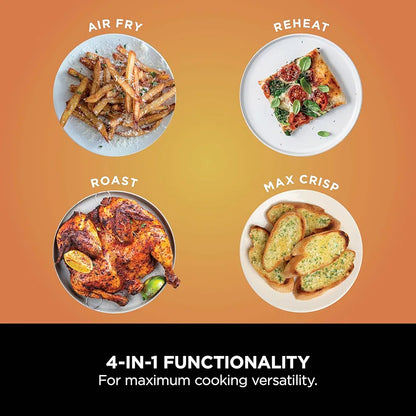 Ninja Foodi Dual Zone Digital Air Fryer, 2 Drawers, 7.6L, 4-in-1, Uses No Oil