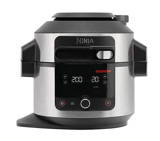 Ninja Food 11-in-1 6L Multi-Cooker OL550UK with Stackable Chopper
