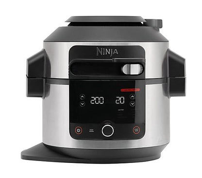 Ninja Food 11-in-1 6L Multi-Cooker OL550UK with Stackable Chopper