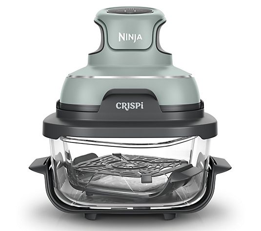 Ninja CRISPi 4-in-1 Glass Portable Air Fryer with Additional 2x 1.4L Containers