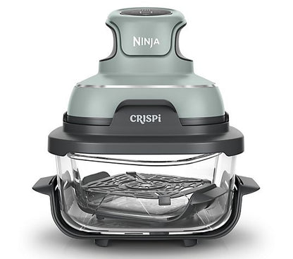 Ninja CRISPi 4-in-1 Glass Portable Air Fryer with Additional 2x 1.4L Containers